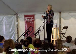 Jan at the Timp Storytelling festival